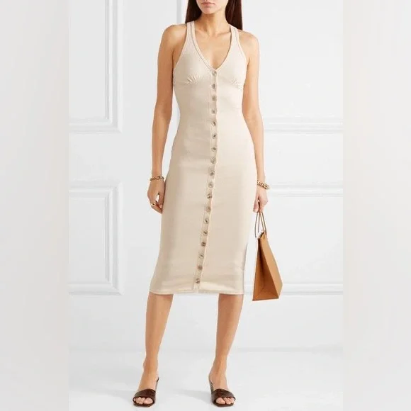 The Line by K Harper Dress in Cream - Picture 3 of 8